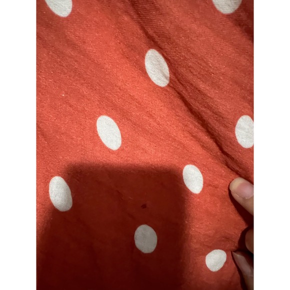 Jen's Pirate Booty Orange Polka Dot Swim Coverup - Picture 7 of 7